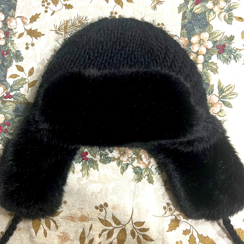 Perfect fuzzy hat from Calvin Klein (kids)